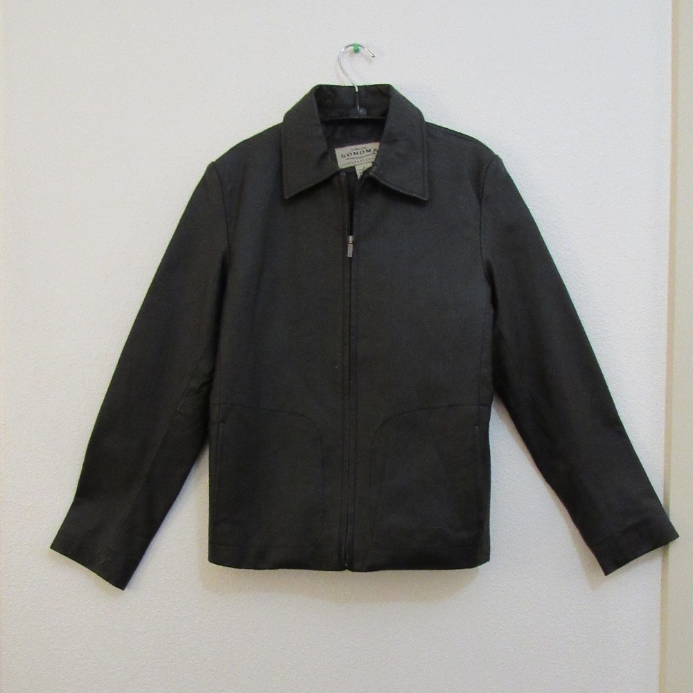 Leather jacket